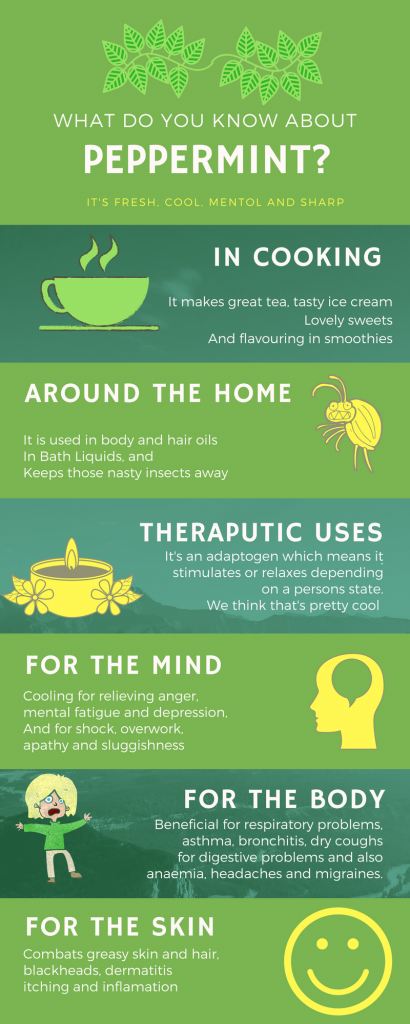 What do you know about Peppermint infographic